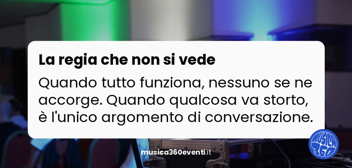 Cosa serve, tecnicamente, per far funzionare una giornata di formazione aziendale con centinaia di persone in sala.